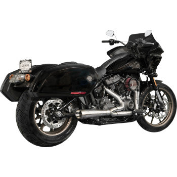 TRASK 1800-2646 TM-5053 2-into-1 Assault Exhaust System - Natural - with Bags