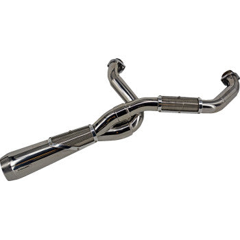 TRASK 1800-2653 TM-5130PO 2-into-1 Big Sexy Exhaust System - Polished