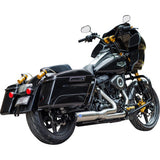 S&S CYCLE 1800-2686 550-11072-into-1 Qualifier Exhaust System - Race Only - Brushed Stainless