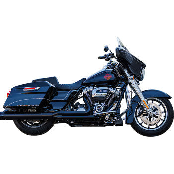 S&S CYCLE 1800-2732 550-0759 2-into-1 Sidewinder Exhaust System - 50-State - Black - M8 Touring