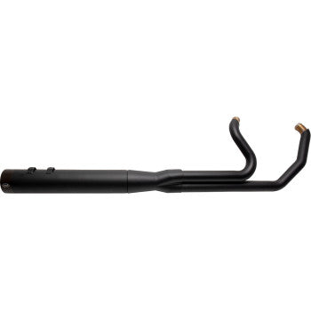 S&S CYCLE 1800-2741 550-0772 2-into-1 Sidewinder Exhaust System - 50 State - Black - Touring '07-'16