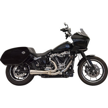 BASSANI XHAUST 1800-2747 1S79SSE 2-into-1 The Ripper Exhaust System with Megaphone Muffler - Stainless - 49-State - M8 Softail
