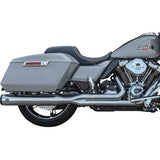 S&S CYCLE 1800-2758 550-1168 2-into-1 GNX Exhaust System - Race Only - Chrome - Touring