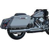 S&S CYCLE 1800-2758 550-1168 2-into-1 GNX Exhaust System - Race Only - Chrome - Touring
