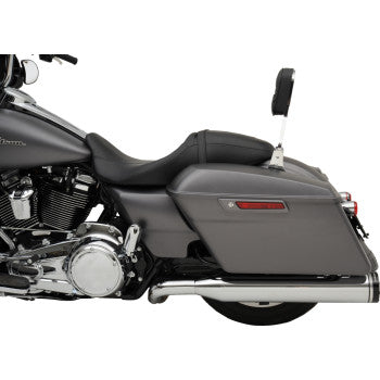 KHROME WERKS 1800-2765 200400A-SR 2-into-1-into-2 Dominator-SR Exhaust System - Chrome - Without End Caps - M8 Touring