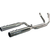 KHROME WERKS 1800-2768 200630-SR 2-into-1-into-2 Dominator-SR Exhaust System - Chrome - Without End Caps - Twin Cam Touring