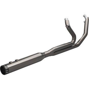 KHROME WERKS 1800-2772 201775-SR 2-into-1 Outlaw - SR Exhaust System - Eclipse - Without End Cap - M8 Touring