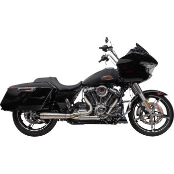 TRASK 1800-2782 TM-5011 2-into-1 Assault Exhaust System - Stainless Steel - Touring M8
