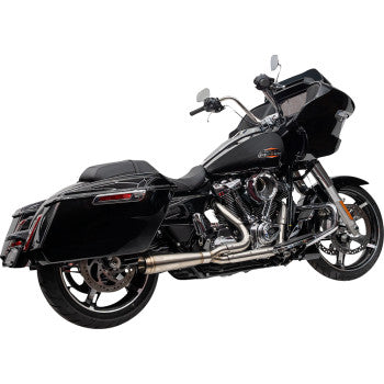 TRASK 1800-2782 TM-5011 2-into-1 Assault Exhaust System - Stainless Steel - Touring M8