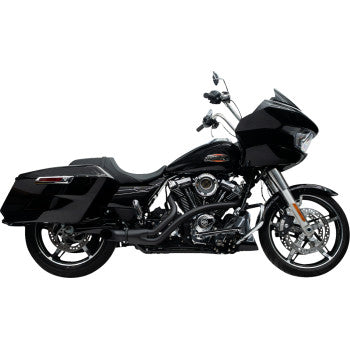 TRASK 1800-2790 TM-5765BK 2-into-1 BMF Exhaust System - M8 - Black