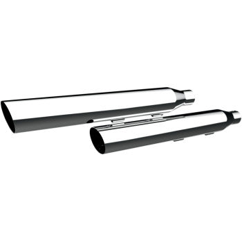 KHROME WERKS 1801-0524 202355 3" HP-Plus® Slip-On Mufflers - Slanted
