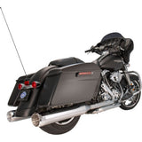 S&S CYCLE 1801-0846 550-0620 4-1/2" MK45 Performance Mufflers - Chrome with Chrome Thruster