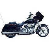 S&S CYCLE 1801-0847 550-0619 4-1/2" MK45 Performance Mufflers - Chrome with Black Thruster