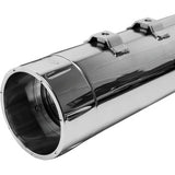 S&S CYCLE 1801-0850 550-0624 4-1/2" MK45 Performance Mufflers - Chrome with Chrome Tracer
