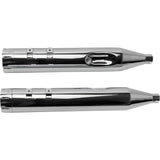 S&S CYCLE 1801-0850 550-0624 4-1/2" MK45 Performance Mufflers - Chrome with Chrome Tracer