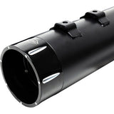 S&S CYCLE 1801-0853 550-0625 4-1/2" MK45 Performance Mufflers - Black with Black Tracer