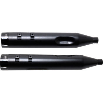 S&S CYCLE 1801-0853 550-0625 4-1/2" MK45 Performance Mufflers - Black with Black Tracer