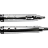 S&S CYCLE 1801-1079 550-0668 4-1/2" MK45 Performance Mufflers - Black Tracer