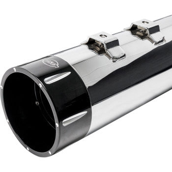 S&S CYCLE 1801-1079 550-0668 4-1/2" MK45 Performance Mufflers - Black Tracer