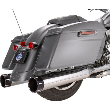 S&S CYCLE 1801-1079 550-0668 4-1/2" MK45 Performance Mufflers - Black Tracer