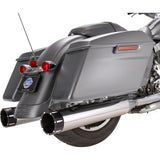 S&S CYCLE 1801-1079 550-0668 4-1/2" MK45 Performance Mufflers - Black Tracer