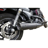 S&S CYCLE 1801-1169 550-0703 Grand National Slip-On Muffler - Ceramic Black