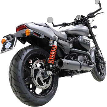 S&S CYCLE 1801-1169 550-0703 Grand National Slip-On Muffler - Ceramic Black
