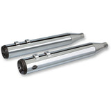 S&S CYCLE 1801-1203 550-0693 Grand National Slip-On Mufflers - Chrome
