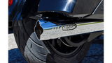 S&S CYCLE 1801-1766 550-1077 4" Broadhead Slip-On Mufflers - Fishtail - Chrome