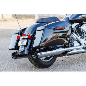 S&S CYCLE 1801-1768 550-1079 4-1/2" GNX Slip-On Mufflers - Chrome