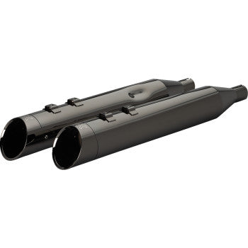 KHROME WERKS 1801-1823 201935 4-1/2" HP-Plus® Slip-On Mufflers with Edge Tip 4-1/2" HP-Plus® Slip-On Mufflers with Edge Tip - Eclipse® - M8