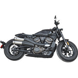 S&S CYCLE 1801-1836 550-1111 Grand National Slip-On Mufflers 4"  - Stainless Steel - Sportster S
