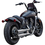 S&S CYCLE 1811-4517 4110-156 Grand National Slip-On Mufflers - Chrome - 50-State