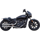 S&S CYCLE 1811-4518 4110-156-R Grand National Slip-On Mufflers Grand - Chrome - Race Only