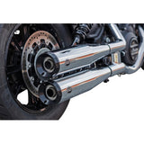 S&S CYCLE 1811-4518 4110-156-R Grand National Slip-On Mufflers Grand - Chrome - Race Only