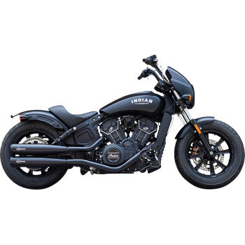 S&S CYCLE 1811-4520 4110-266-R Grand National Slip-On Mufflers - Black - Race Only