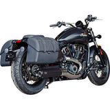 S&S CYCLE 1811-4677 550-1121 Grand National Slip-On Mufflers - Black - 50-State