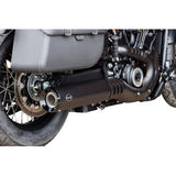 S&S CYCLE 1811-4677 550-1121 Grand National Slip-On Mufflers - Black - 50-State