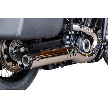 S&S CYCLE 1811-4678 550-1122 Grand National Slip-On Mufflers - Chrome - 50-State