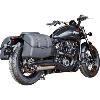 S&S CYCLE 1811-4678 550-1122 Grand National Slip-On Mufflers - Chrome - 50-State