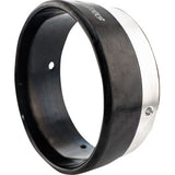 KHROME WERKS 1860-2573 200880P Billet-Tip Exhaust End Cap - Billet Cut Tip - Carbon - 4-1/2"