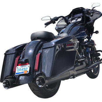 S&S CYCLE 1861-1391 550-0831 Shadow Muffler Kit - Black