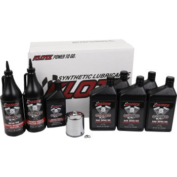 KLOTZ OIL 3601-0852 KH-106 Premium Oil Change Kit - '84-'99 Evolution Big Twin