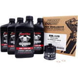 KLOTZ OIL 3601-0873 KH-120 Synthetic Oil Change Kit - Indian Scout - 15W-60