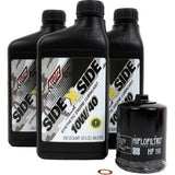 KLOTZ OIL 3601-0923 KU-110 Side-by-Side Oil Change Kit - Polaris - 10W/40