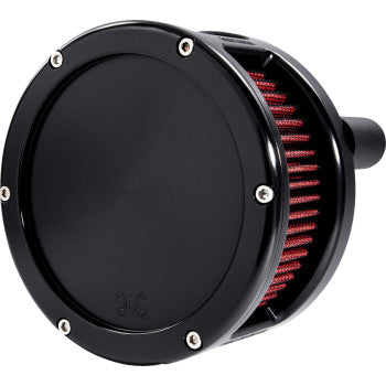 FEULING PARTS 1010-3143 5433 BA Series Air Cleaner Kit - Black Anodized - Red Filter