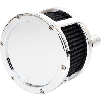 FEULING PARTS 1010-3151 5527 BA Race Series Air Cleaner Kit - Chrome - Black Filter