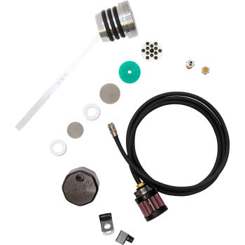 1012-0259 3096 Feuling Vented Dipstick M8 blk touring