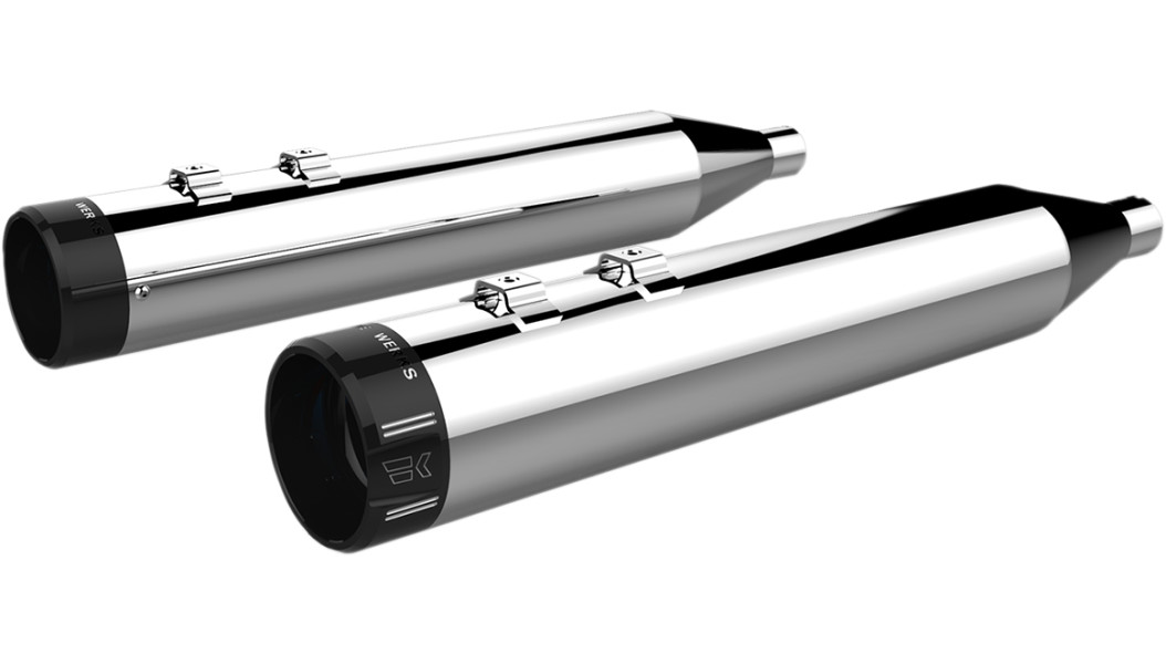 Khrome Werks - HP-Plus 4.5" Slip-On Mufflers - 202775