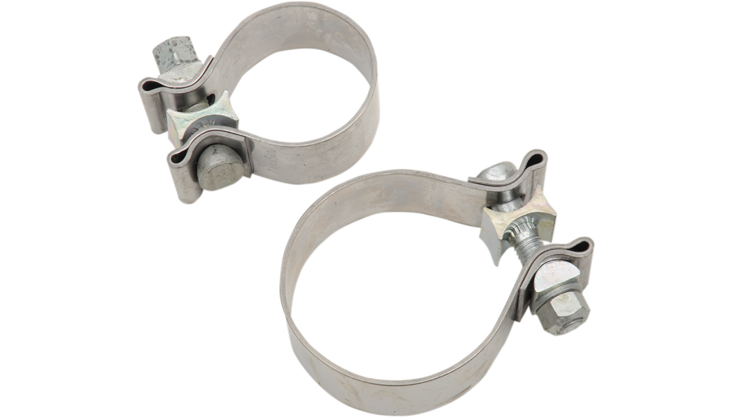 Khrome Werks - Stainless Steel Muffler Clamps - 203031